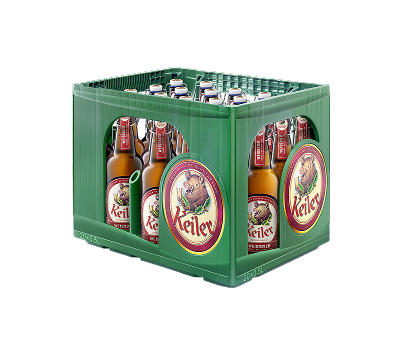 Kasten: 20 × 0,5 l, Bügelverschluss