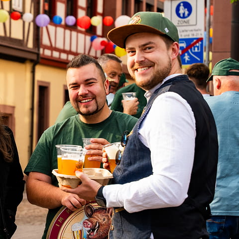 Keiler-Fans auf dem Fanclub Tag